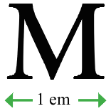 Infix M 1 em icon