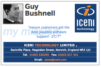 Infix Server for Business Cards