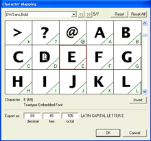 Remap characters in Gemini