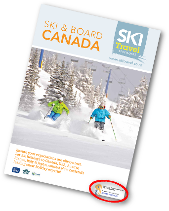 watermarked holiday brochure